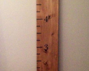 Vinyl Ruler Growth Chart Decal