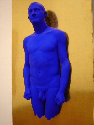 Yves Klein - Blue Man.
