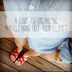 ... and cleaning out your closet #organization #cleaning #closet #clothes
