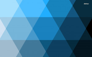 Blue diamond pattern wallpaper
