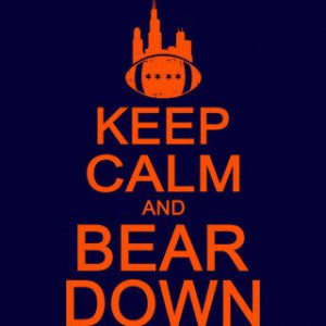 Keep Calm and Bear Down TShirt Funny Retro Chicago by BigtimeTeez, $14 ...