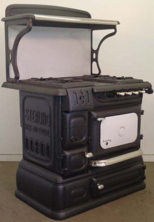 Combination Gas Wood Cook Stove