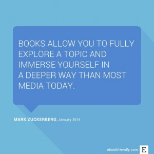 ... yourself in a deeper way than most media today. –Mark Zuckerberg