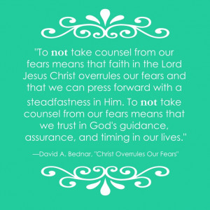 David A. Bednar LDS Faith Quote www.sprinklesonmyicecream.blogspot.com ...