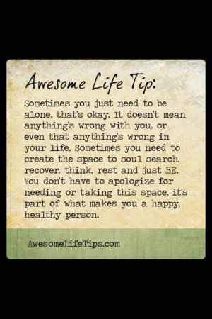 When you just need some me time ..