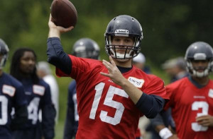 Matt Flynn talks about Seahawks quarterback competition