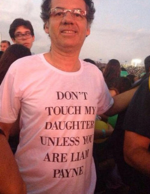 Directioner’s Dad Wears Hilarious T-Shirt – Click Here To See What ...