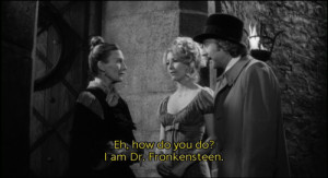 Young Frankenstein (1974) Running Gags: Frau Blucher’s Name