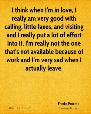 Franka Potente Quotes