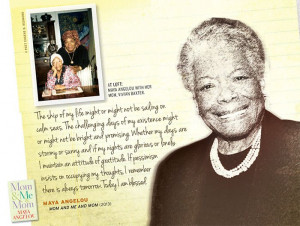 Mom & Me & Mom - from author Maya Angelou #maya #angelou #goodreads