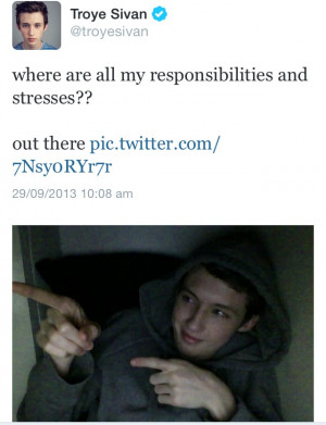 funny YouTube twitter Youtuber troye sivan