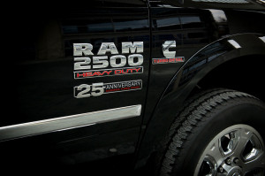 2014 Ram 1500 Cummins 25 Anniversary Door Badges