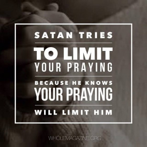 ... flee from you,” James 4:7…more at http://quote-cp.tumblr.com #pray