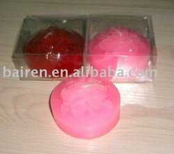 homemade wedding love rose gifts candle