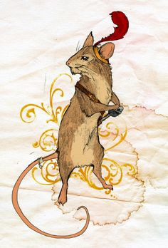 brave as a mouse V2 by ~burgundythorns on deviantART Reepicheep More