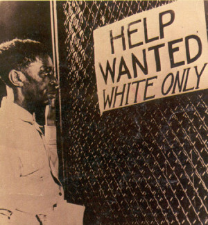 To drive a wedge between white and black workers, certain jobs were ...