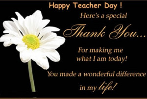 Beautiful Teacher’s Day Greeting Card to Print