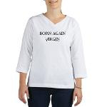 Born Again Virgin 3/4 Sleeve T-shirt