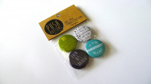 Community, Dean Pelton button set – 4 x 1