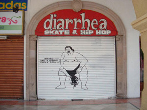 awkward funny dirty business name diarrhea skate