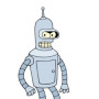 bender bending rodriguez is a heavy drinking smoking loud mouthed ...