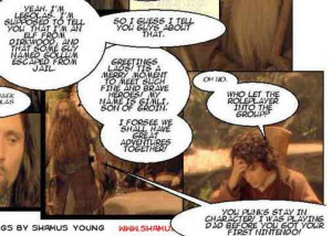 DM of the Rings ” is a wonderfully comic rework of Lord of the Rings ...