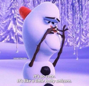 Olaf from Frozen Disney movie