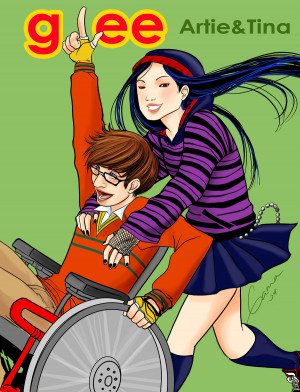 Glee Tina And Artie Padfootlestrange Deviantart