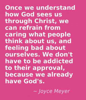 Some of Joyce Meyer's doctrinal beliefs area bit skewed, but I ...