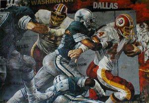 ... are 99 pieces signed and numbered by Stephen Holland & John Riggins
