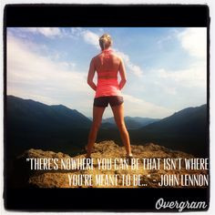 quote hike exercise live be happy more nature quotes johnlennon quotes ...