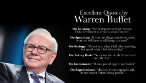 checked out Warren Buffett in Wikipedia, he is……awesome! Then, I ...