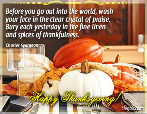 Thankfulness - Thanksgiving Quotes 2013