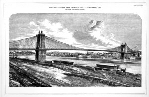 Completed bridge - 1866