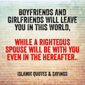 Lets have a look at some Islamic quotes related to marriage: