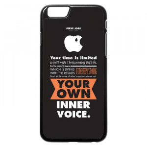 Steve Jobs Life Quotes iPhone 6 Case