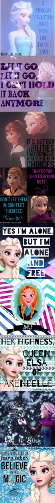 Disney's Frozen Anna and Elsa, quotes, edits by IG|@disney_life_for_me