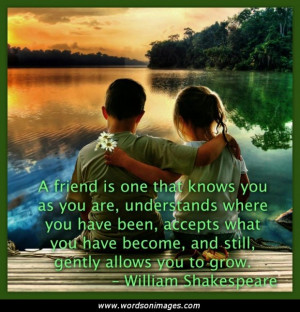 Shakespeare Quotes About Friendship