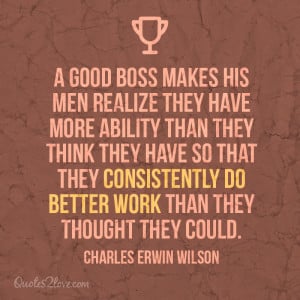 BOSSES LEADERSHIP QUOTES