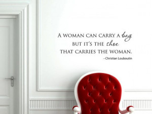 woman can carry a bag fashion quote vinyl by GrabersGraphics, $25.00 ...