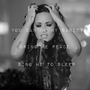 Staying strong because of demi lovato | via Tumblr