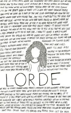 lorde More