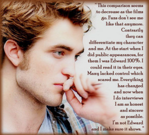 ... robert pattinsons quotes which are your favorite quote robert is an