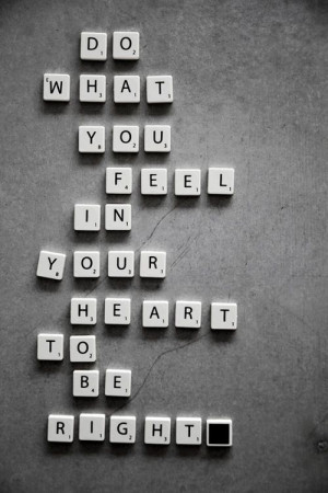 Do what's right #Heart