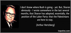 More Arthur Hertzberg Quotes