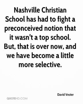 Nashville Christian School has had to fight a preconceived notion that ...