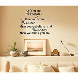 jiubai ™ vous êtes plus fort de mot d'inspiration art de ...