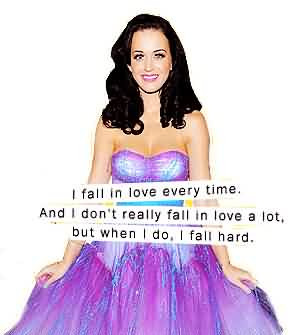 Quote ~ I fall in love every time and i don’t really fall in love ...