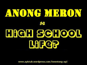 Life After High School...