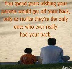 Family quote. It's amazing how much you appreciate your parents more ...